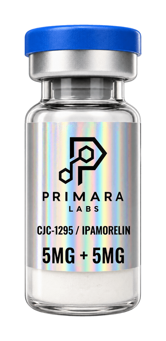CJC-1295 / Ipamorelin 5mg + 5mg vial, Primara Labs