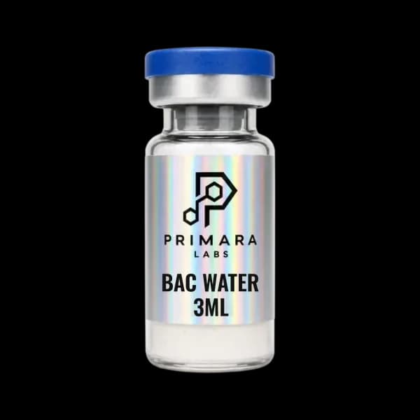 BAC Water 3ml research vial, Primara Labs Philippines