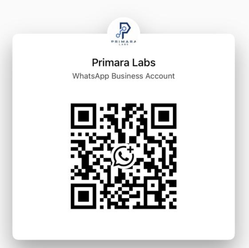Scan to chat with Primara Labs on WhatsApp